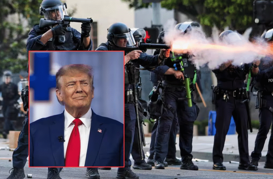 Trump defiende despliegue militar en Los Ángeles ante protestas por redadas migratorias
