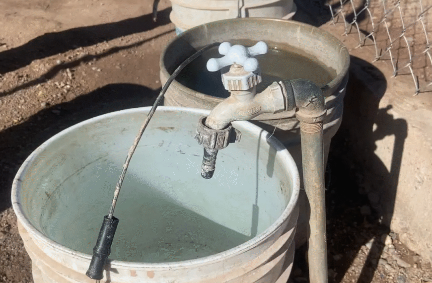 Colonias del poniente ya resienten el impacto de la sequía en Navojoa