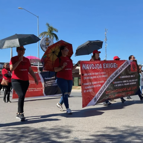 Magisterio de Navojoa marchará este miércoles por sus derechos laborales