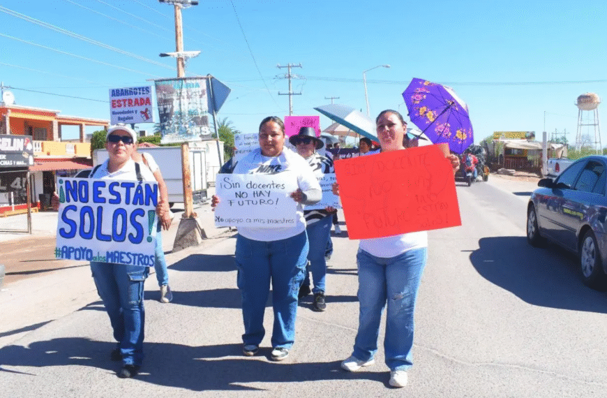 Magisterio de Sonora alza la voz: exigen transparencia en vacantes y procesos de cambio