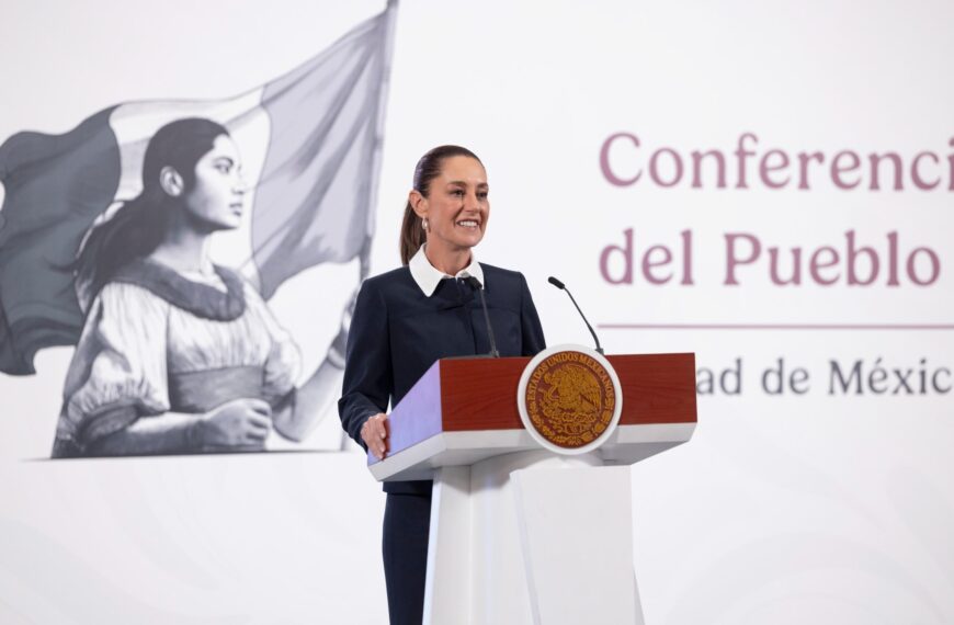 NO ESTAMOS DE ACUERDO, ES INJUSTO E INSOSTENIBLE: PRESIDENTA CLAUDIA SHEINBAUM SOBRE INCREMENTO AL 50% EN ARANCELES AL ACERO Y AL ALUMINIO POR PARTE DE EUA