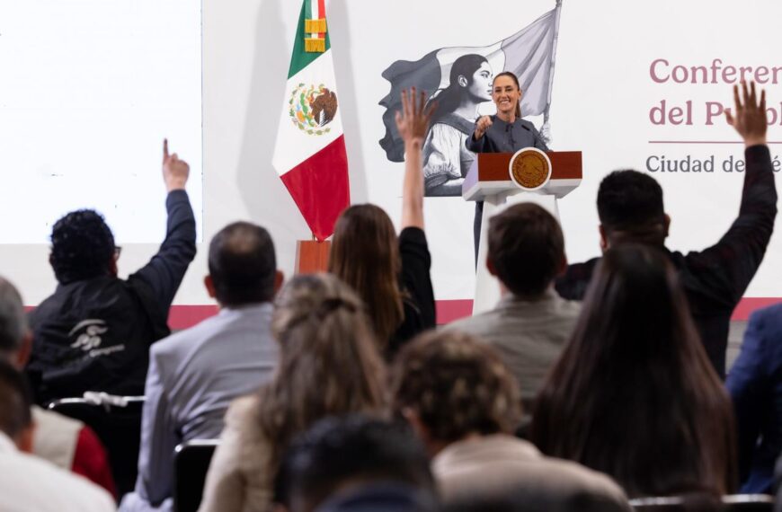 Hay confianza en México y 11 millones de personas salieron de la pobreza: Presidenta Claudia Sheinbaum