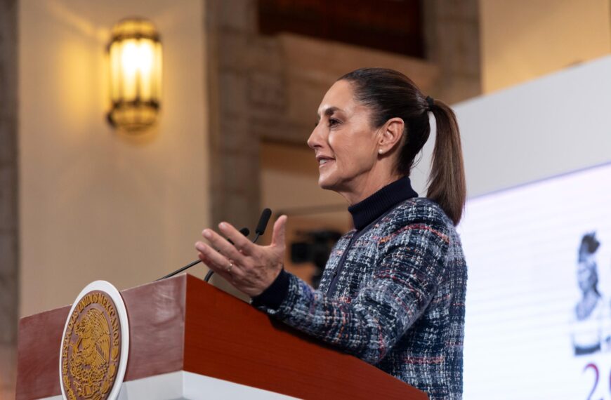 Claudia Sheinbaum: “Si hay pruebas, se actúa; no hay impunidad, no importa quién sea”
