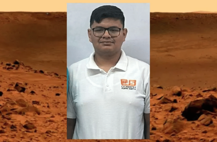 Estudiante sonorense gana programa internacional de innovación rumbo a Marte 2025