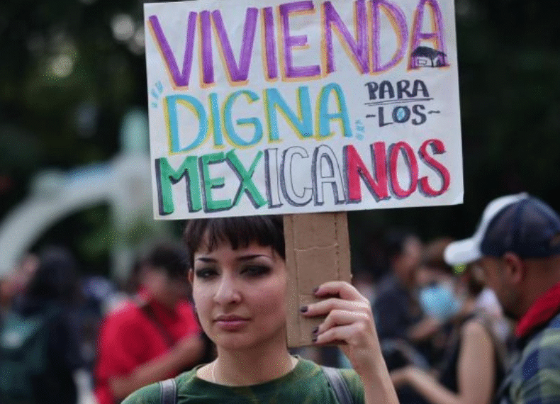 Gobierno responde a protesta por gentrificación en CDMX; Sheinbaum promete atender fenómeno sin criminalizar a extranjeros
