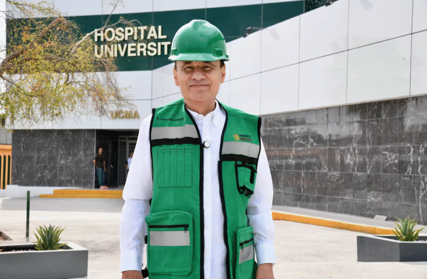 Supervisa gobernador Durazo el primer Hospital Universitario en la historia de Sonora