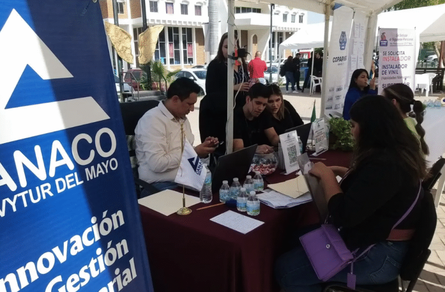 Baja empleo formal en Navojoa durante junio; agricultura, ganadería y pesca, los más afectados