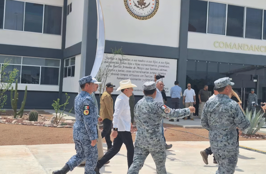 Inauguran instalaciones del Batallón de la Guardia Nacional en Cajeme con capacidad para 500 elementos