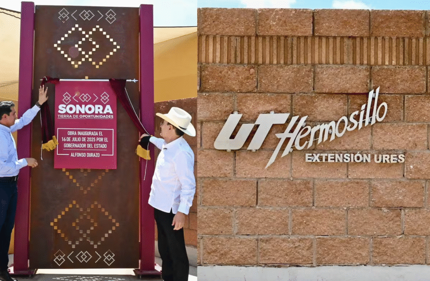 Inaugura Durazo nuevas instalaciones de la Universidad Tecnológica de Hermosillo en Ures: más oportunidades para jóvenes de 17 municipios