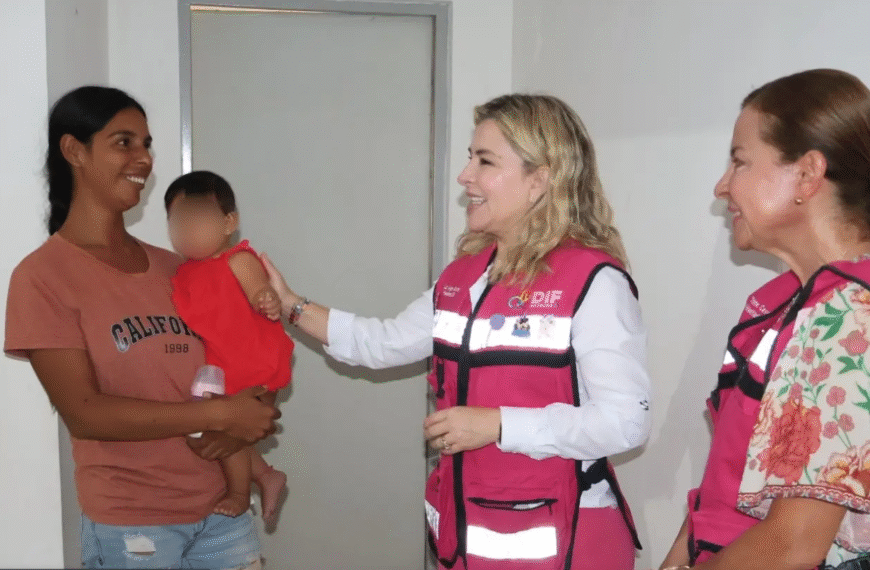 Lluvias dejan sin hogar a familia en Agiabampo; DIF Navojoa brinda apoyo inmediato