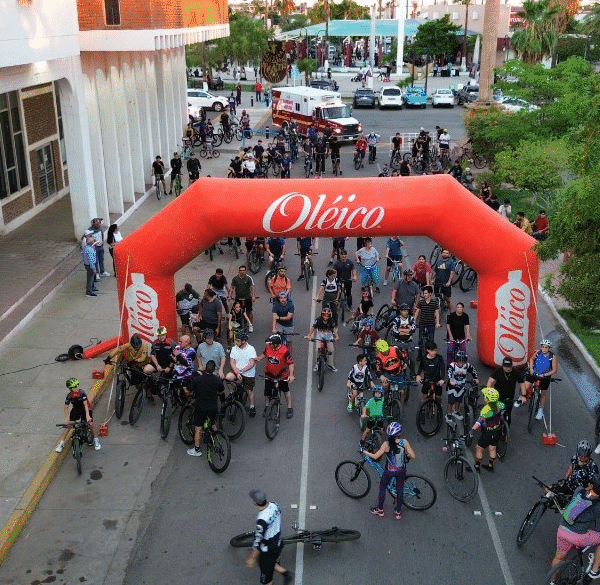 Pedaleada por la Paz y contra las Adicciones une a Navojoa en un llamado por la salud y la convivencia