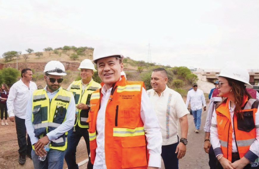 Nogales se transforma con obras de infraestructura hídrica, vialidades y reubicación del ferrocarril: gobernador Durazo