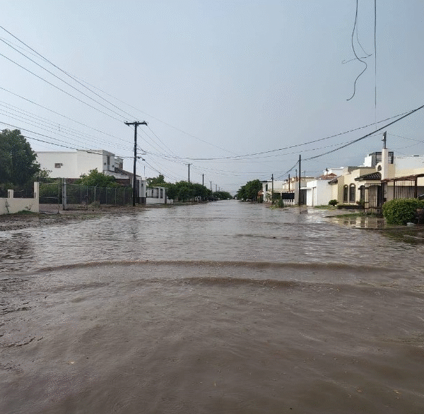 Lluvias de hasta 55 milímetros dejan afectaciones menores en Navojoa