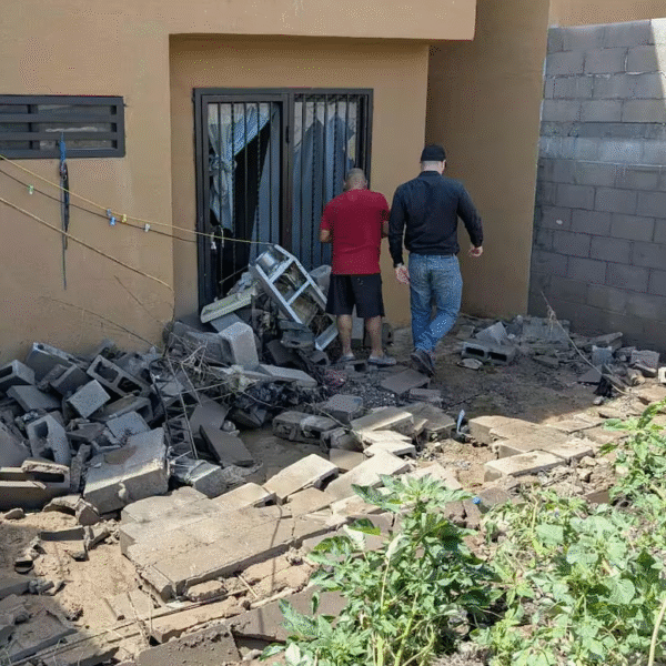 Inundación en Villas de San Lorenzo deja pérdidas totales en siete viviendas y afectaciones en más de 40 domicilios
