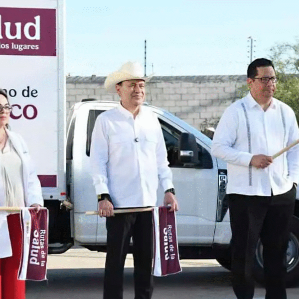 Medicinas para todos con “Rutas de la Salud”: Durazo y Sheinbaum ponen en marcha programa en Sonora