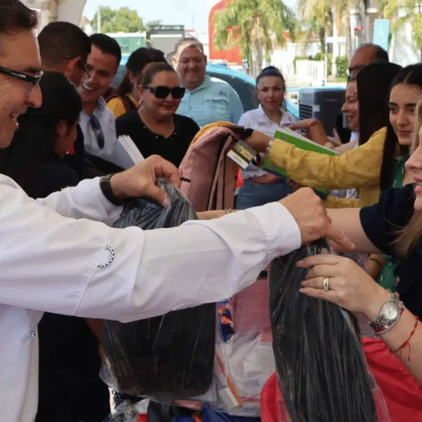 Arranca Mochilatón en Navojoa para apoyar a familias vulnerables en el regreso a clases