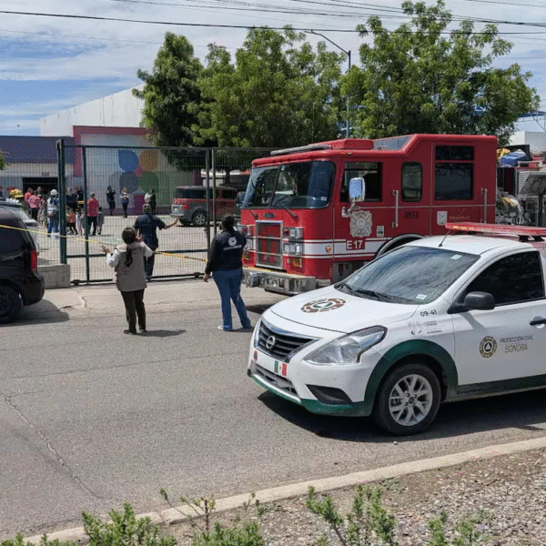 Guardería Las Quintas de Hermosillo activa protocolo y evacúa a menores por alarma de incendio