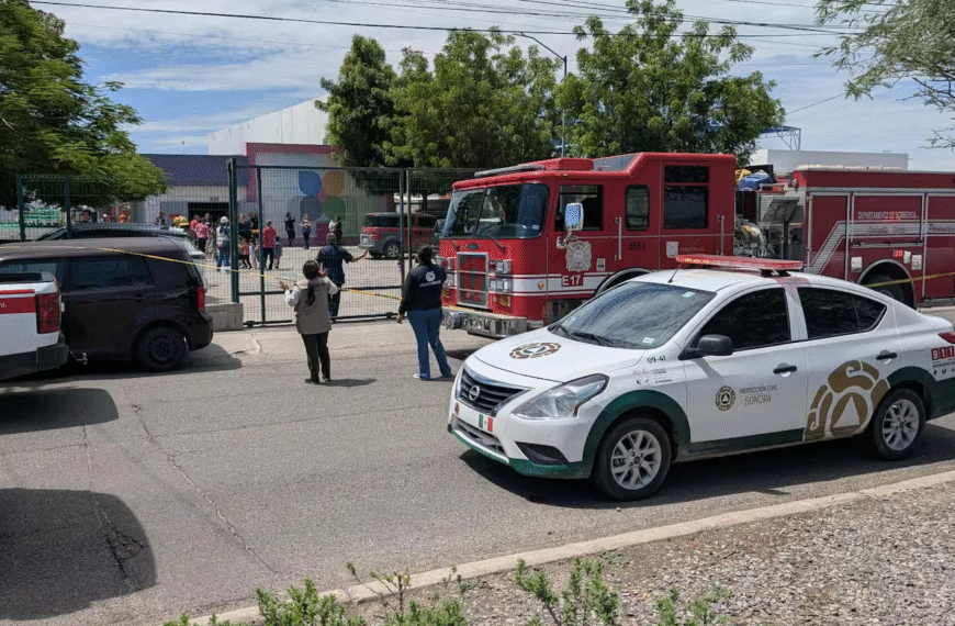 Guardería Las Quintas de Hermosillo activa protocolo y evacúa a menores por alarma de incendio