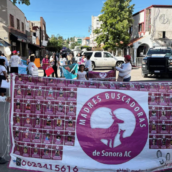 Colectivos de búsqueda de Nogales realizan marchas pacíficas por el Día Internacional de las Víctimas de Desaparición Forzada