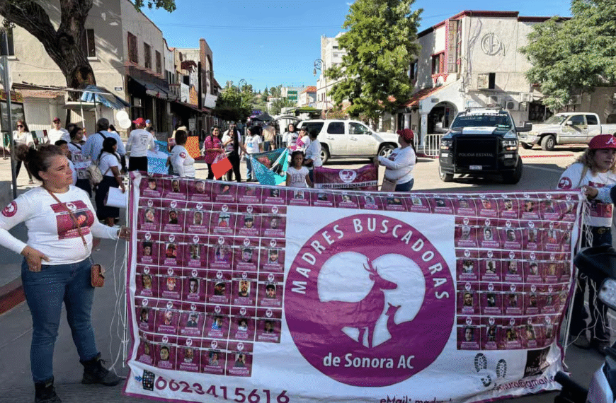 Colectivos de búsqueda de Nogales realizan marchas pacíficas por el Día Internacional de las Víctimas de Desaparición Forzada