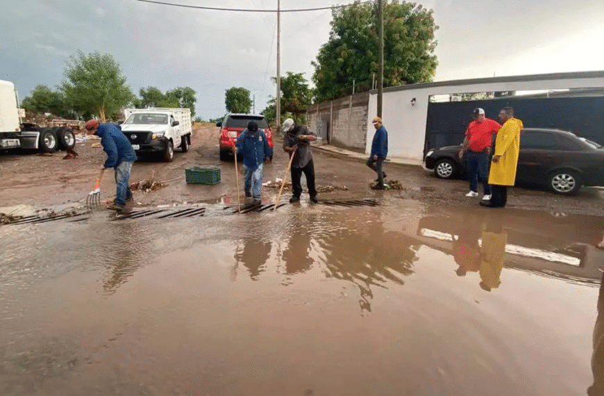 Alerta en Navojoa por los efectos del huracán “Lorena”; Protección Civil llama a extremar precauciones