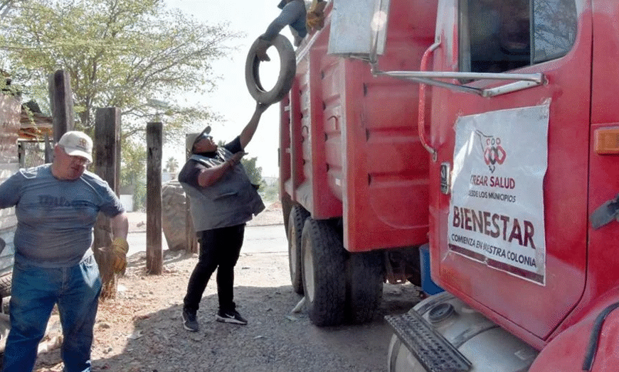 Navojoa intensifica acciones contra el dengue en temporada de lluvias: más de 94 jornadas de descacharre realizadas