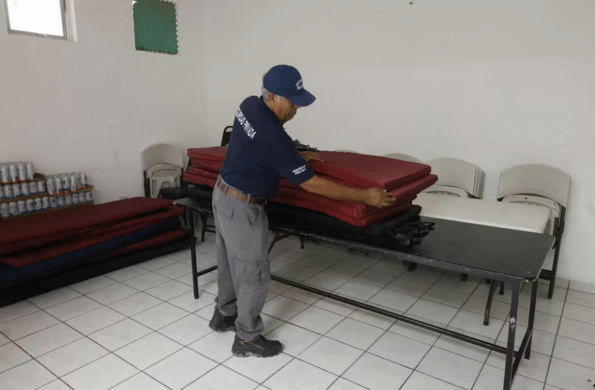 Albergues listos en Hermosillo para recibir a familias ante lluvias del huracán “Lorena”
