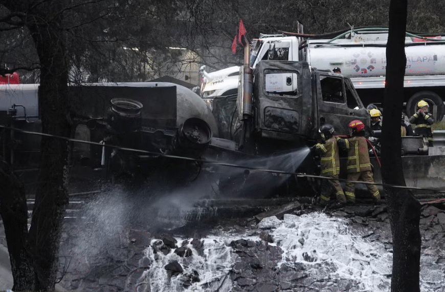 Explosión de pipa en puente La Concordia deja 8 muertos y 94 heridos en Iztapalapa