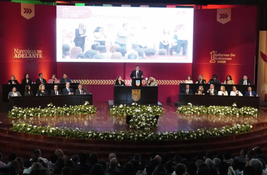 Jorge Elías Retes rinde su Primer Informe de Gobierno: decisiones firmes para transformar Navojoa