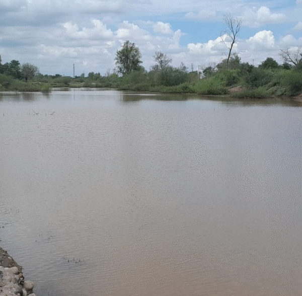 Río Mayo aumenta su caudal tras intensas lluvias