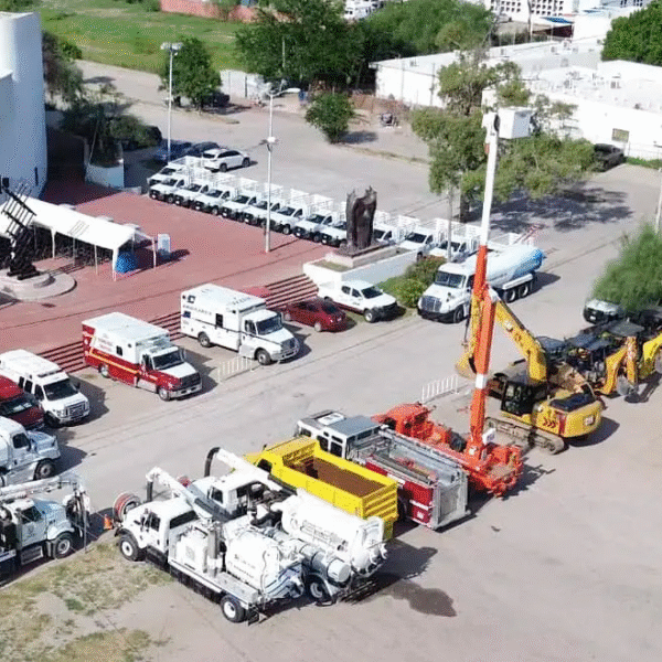 Histórica renovación de maquinaria en Navojoa: más de 35 vehículos para mejorar servicios públicos