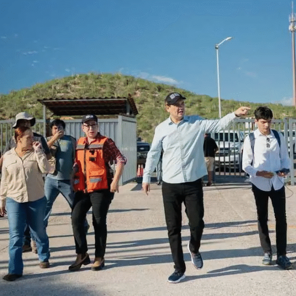 Autoridades de Sonora realizan recorridos para evaluar daños en Guaymas tras intensas lluvias