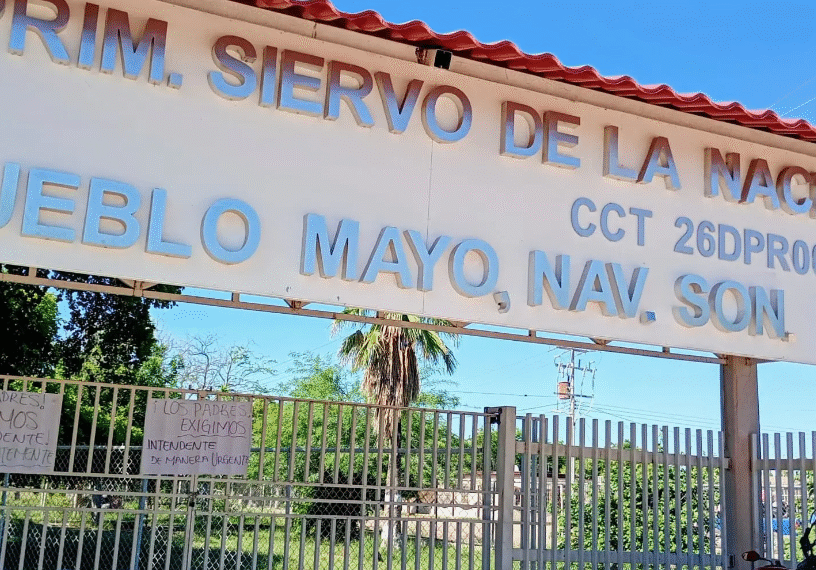 Escuelas en Pueblo Mayo sin intendente