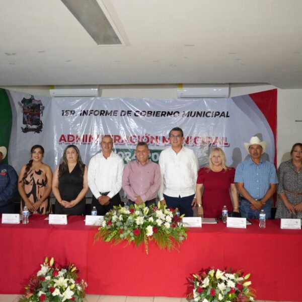 Ramón Flores Acompaña y Respalda a Presidentes Municipales en sus Informes.