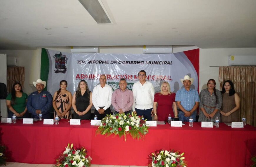 Ramón Flores Acompaña y Respalda a Presidentes Municipales en sus Informes.