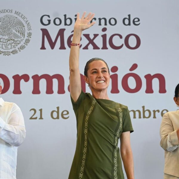 Sheinbaum recorre el sur del país