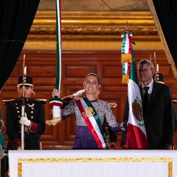 ¡Histórico! Claudia Sheinbaum, primera mujer en encabezar el Grito de Independencia