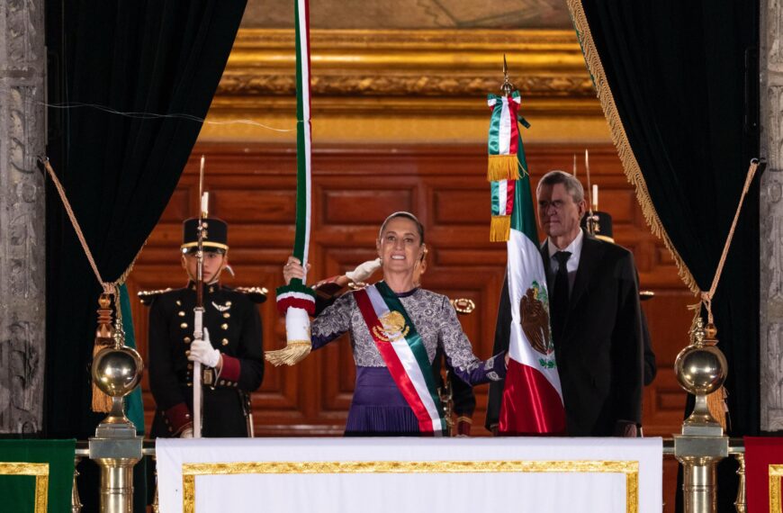 ¡Histórico! Claudia Sheinbaum, primera mujer en encabezar el Grito de Independencia