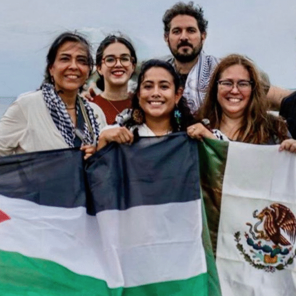 Mexicanos detenidos tras flotilla hacia Gaza