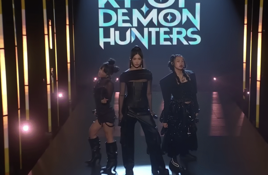 Huntr/x deslumbra en vivo con “Golden”, el éxito global de K-Pop Demon Hunters