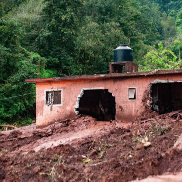 Lluvias históricas dejan daños como cada mil años