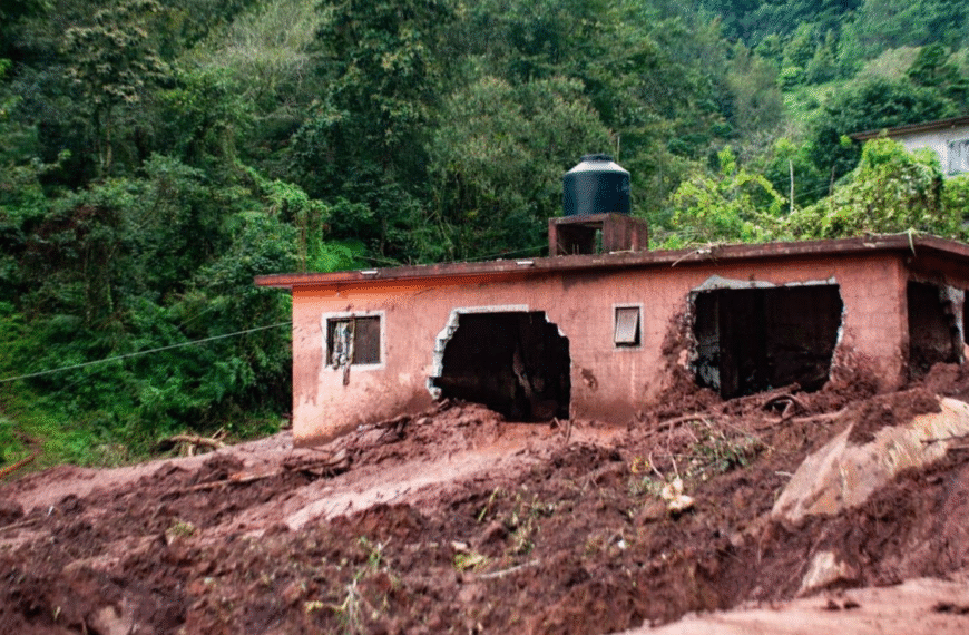 Lluvias históricas dejan daños como cada mil años