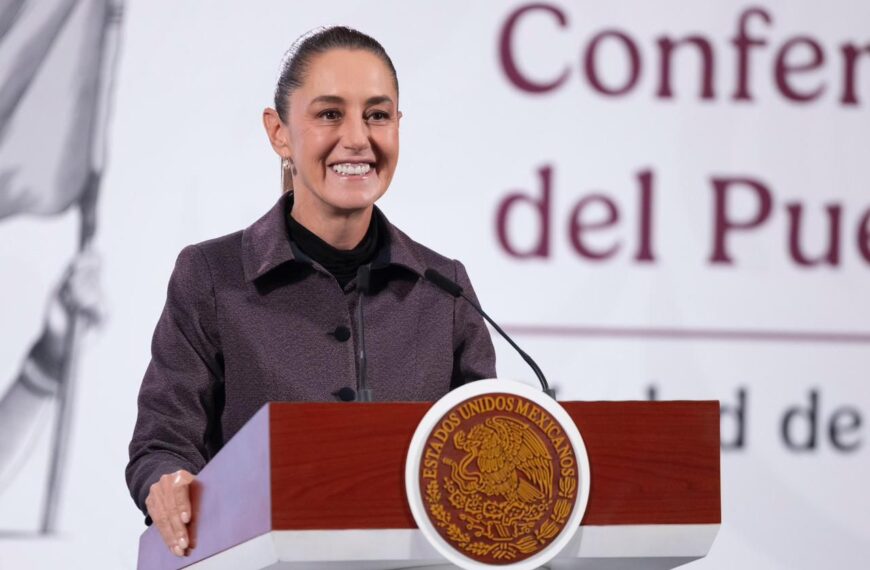 Claudia Sheinbaum celebra reducción histórica del 32% en homicidios dolosos