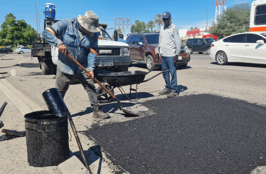 Bacheo en Hermosillo: estas son las calles y obras en proceso que avanzan esta semana en distintas colonias