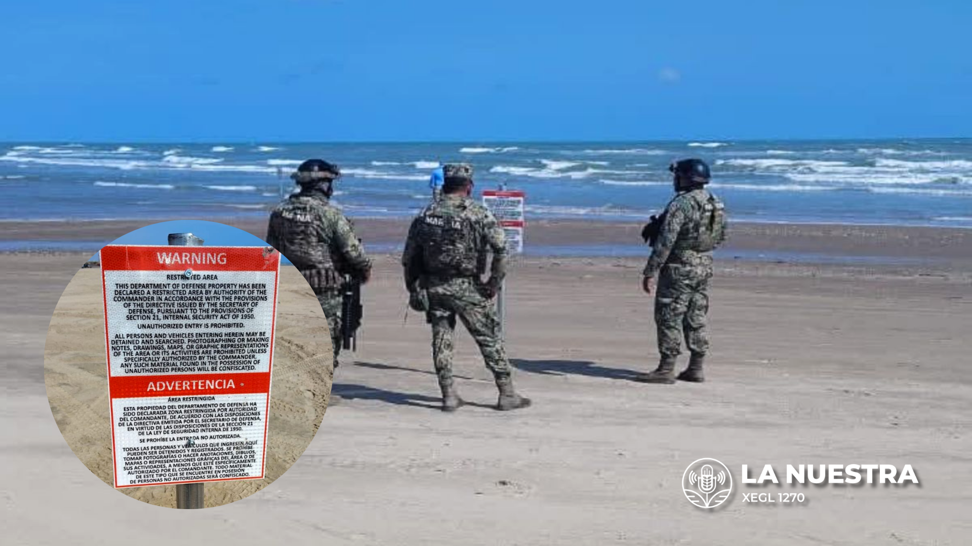 México exige aclaraciones a EE.UU. por señalamientos en Playa Bagdad