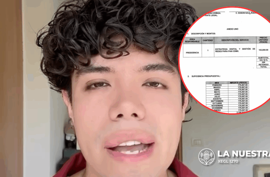 Edson Andrade abandona México; denuncia persecución política tras revelar contrato con el PAN