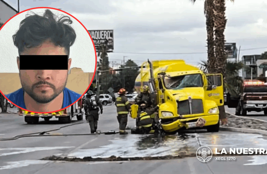 FGJE investiga robo de pipa y persecución que dejó heridos en Hermosillo