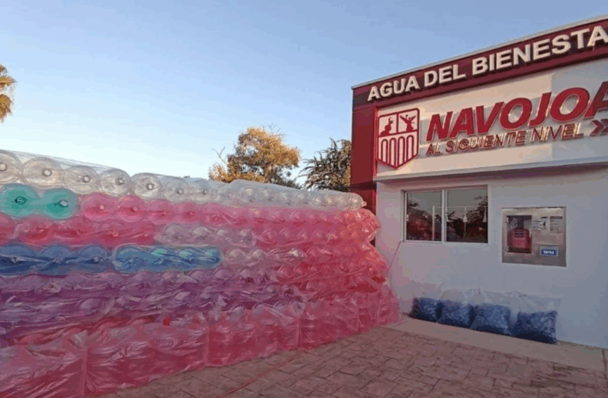 Ayuntamiento de Navojoa Inaugura Primer Módulo del Proyecto ‘Agua del Bienestar’ en Etchohuaquila