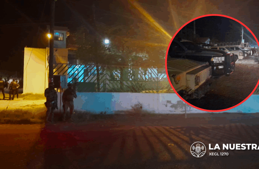 Realizan Operativo Sorpresa en el Cereso de Tetanchopo, Navojoa, con Despliegue de Fuerzas Federales y Estatales