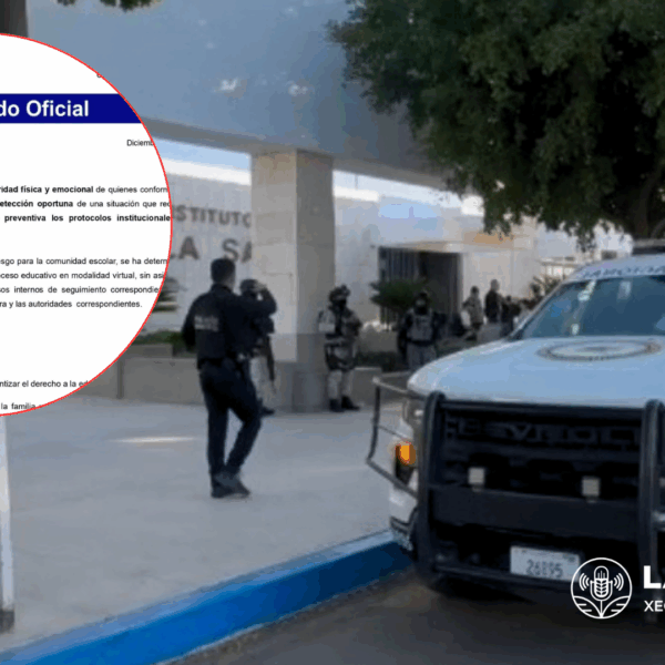 Activan Operativo de Seguridad en Instituto La Salle de Cajeme por Presunta Amenaza de Estudiante